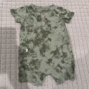 Carter's Olive Baby Romper